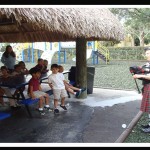 Montessori students learn about the Bagpipes